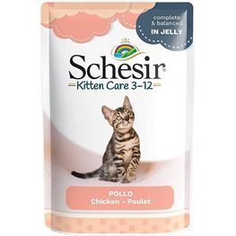 Schesir Kitten Tavuklu Yavru Kedi Konservesi 85gr