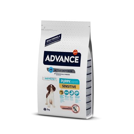 Advance Puppy Sensitive Somonlu Yavru Köpek Maması 3kg