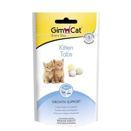 GimCat Kitten Tabs Yavru Kedi Ödül Tableti 40gr