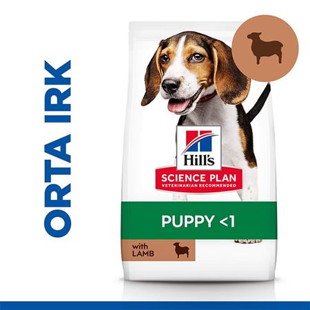 Hill's SCIENCE PLAN Kuzulu ve Pirinçli Orta Irk Yavru Köpek Maması 2.5kg