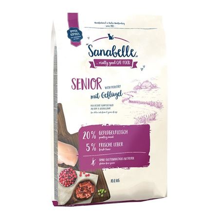 Sanabelle Senior Kümes Hayvanlı Yaşlı Kedi Maması 10kg