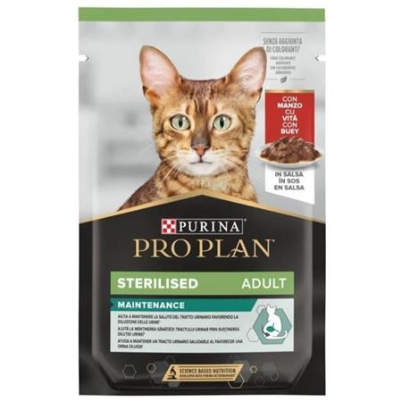 ProPlan Sığır Etli Kısırlaştırılmış Kedi Konservesi 85gr