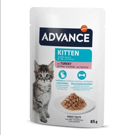 Advance Kitten Hindili Yavru Kedi Konservesi 85gr