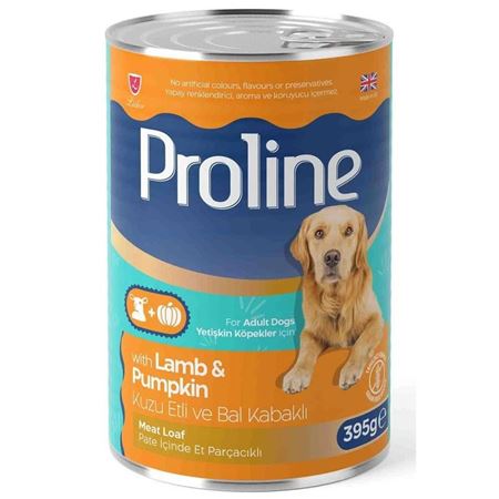 Proline Kuzu Etli ve Bal Kabaklı Ezme Yetişkin Köpek Konservesi 395gr