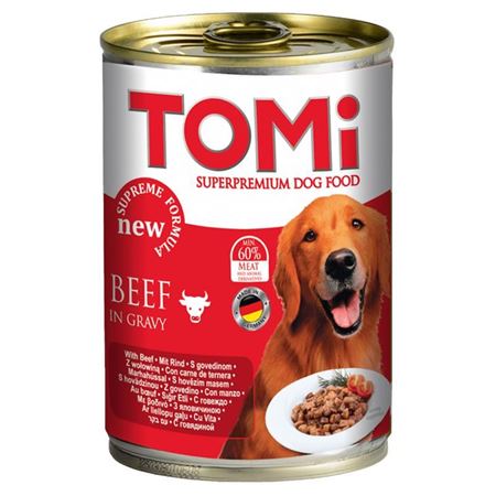 Tomi Sığır Etli Yetişkin Köpek Konservesi 400gr