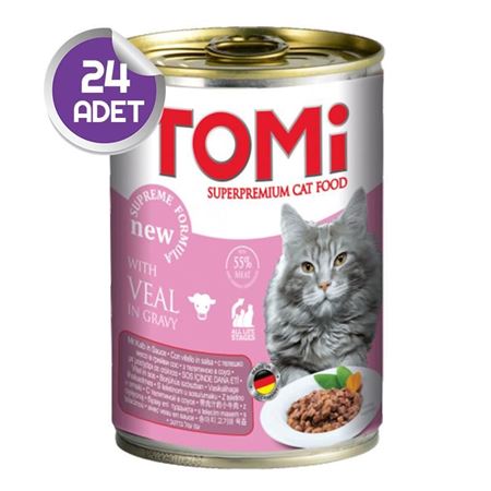 Tomi Dana Etli Yetişkin Kedi Konservesi 24x400gr