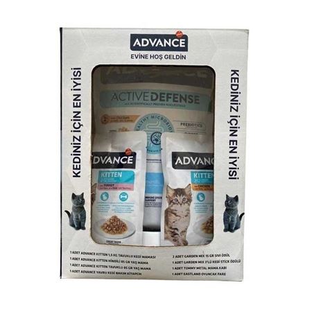 Advance Kitten Tavuklu Yavru Kedi Maması 1.5kg + HEDİYE PAKETİ