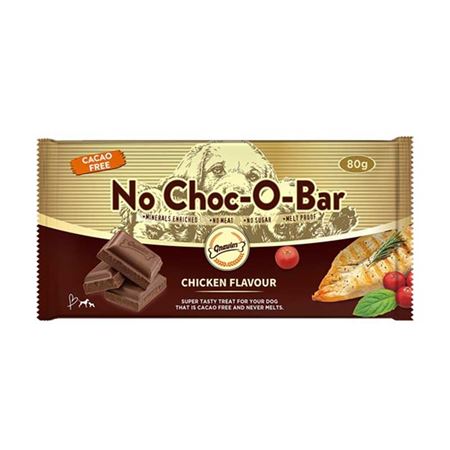 Gnawlers No Choc-O-Bar Tavuk Aromalı Çikolata Köpek Ödülü 80gr