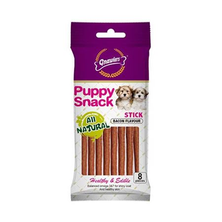 Gnawlers Puppy Bacon Yavru Köpek Ödül Maması 80gr [8'Lİ]