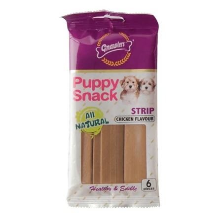 Gnawlers Puppy Tavuk Aromalı Yavru Köpek Ödül Maması 80gr [6'LI]